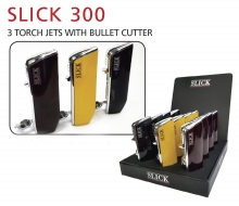 SLICK 300 -3 Torch Lighter with bullet punch