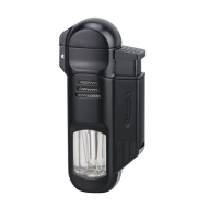 Vector Torpedo Jet Torch Black Matte Lighter